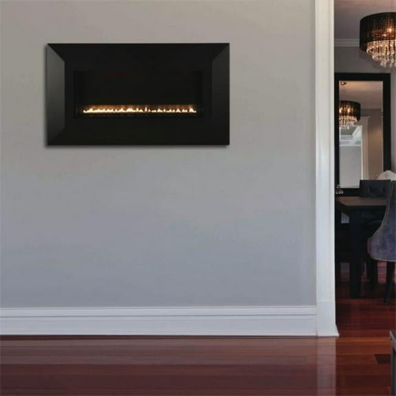 Empire VFSL30FP70P 30 in. Boulevard Slim Line Vent Free Linear Gas Fireplace