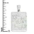 thumbnail image 4 of 925 Sterling Silver Lucky Charm Pendant - Protection Jewelry, Good Luck Gifts for Women - Golden Fire, 4 of 5