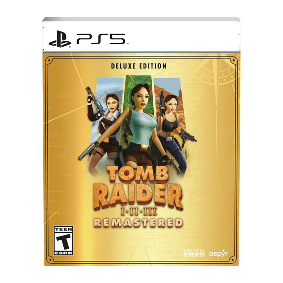 Tomb Raider I-II-III Remastered - PlayStation 5 Physical