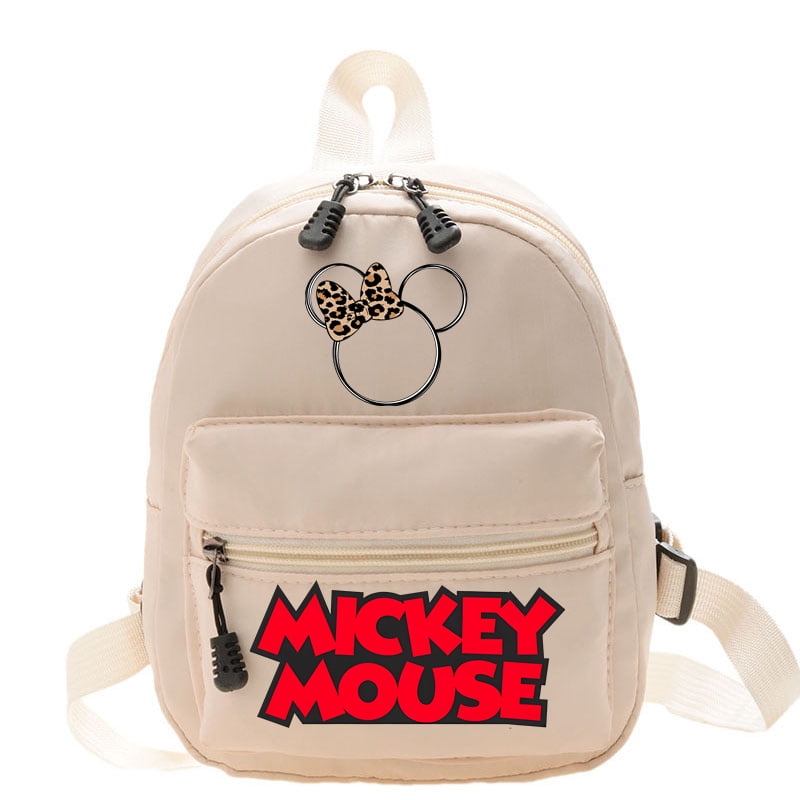 Disney Mickey Minne Mouse Patten Women's Backpack Mini Shoulder Bag for ...
