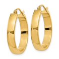 thumbnail image 2 of Primal Gold 14K Yellow Gold Hoop Earring, 2 of 4