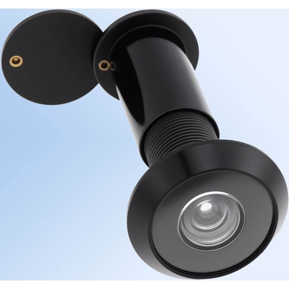 Door Viewer Peep Hole with Heavy Duty Rotating Privacy Cover
