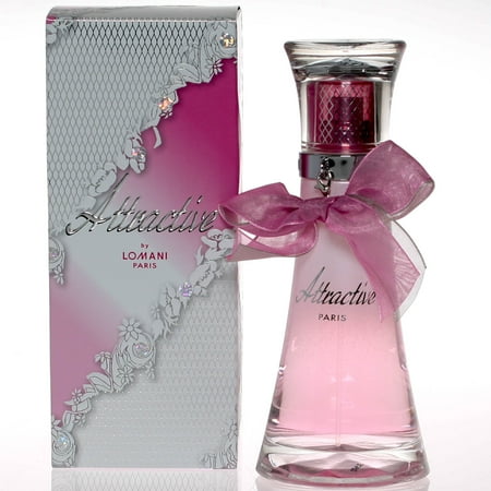 Edp Box - ATTRACTIVE By Lomani 3.3 / 3.4oz. 100ml EDP Perfume Spray For Women * New In Box