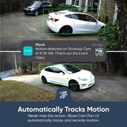Wyze Cam Pan v3 Indoor/Outdoor Wired Security Camera with Pan/Tilt/Zoom (2 pack) - White
