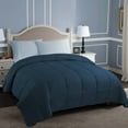 thumbnail image 3 of BNM Classic Down Alternative Comforter, California King, Blue, 3 of 7