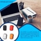 thumbnail image 5 of Injueey Estuche de almacenamiento Alimentación Unidad de disco duro Cremallera Cable de viaje Carga Bolsa portátil Suministros Mangas Productos de Teléfono y Comunicación Plateado, 5 of 6