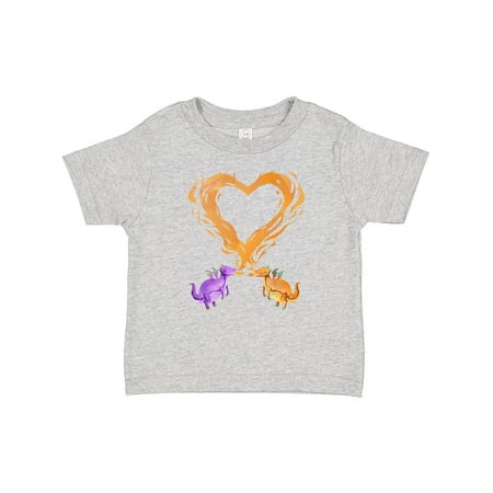 

Inktastic Fire Heart Dragons Gift Baby Boy or Baby Girl T-Shirt