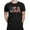 Black, variant on Gephdiin Graphic Tees Mens T-Shirts Men T Shirt 3D Digital Printing Casual Basic Tee Tops Graphic Tees Men Mens Shirts Polyester Dark Blue Xl