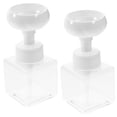 thumbnail image 4 of PBPBOX 2Pcs Refillable Transparent Soap Dispenser Bottles with Leak Proof Pump for Home Bathroom Use, 4 of 8