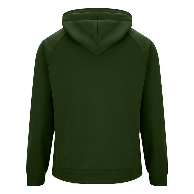 DODADAWANJ Hoodie Sweatshirt for Mens Big and Tall Raglan Long