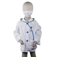 thumbnail image 2 of Disfraz de de policía de servicio de para niños disfraz de Halloween Cosplay Doctor blanco, 2 of 9