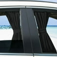 thumbnail image 2 of Car Sun Shade Window Cover Sunshade Curtain UV Protection Shield Visor Mesh, 2 of 9