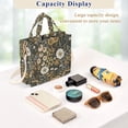 thumbnail image 5 of FORMRS Womens Corduroy Tote Bag Crossbody Shoulder Purse Handbag with Detachable Strap, Floral Wilderness Pattern, 5 of 7