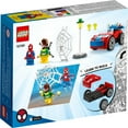 thumbnail image 6 of LEGO Marvel Spider-Man's Car and Doc Ock Set 10789, Spidey and His Amazing Friends Buildable Toy for Kids 4 Plus Years Old with Glow in the Dark Pieces, 6 of 8