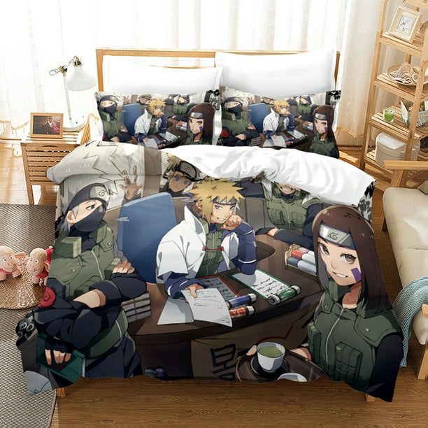 New Cool Naruto Anime Bedding Bed Set Twin Full Queen King Size Itachi