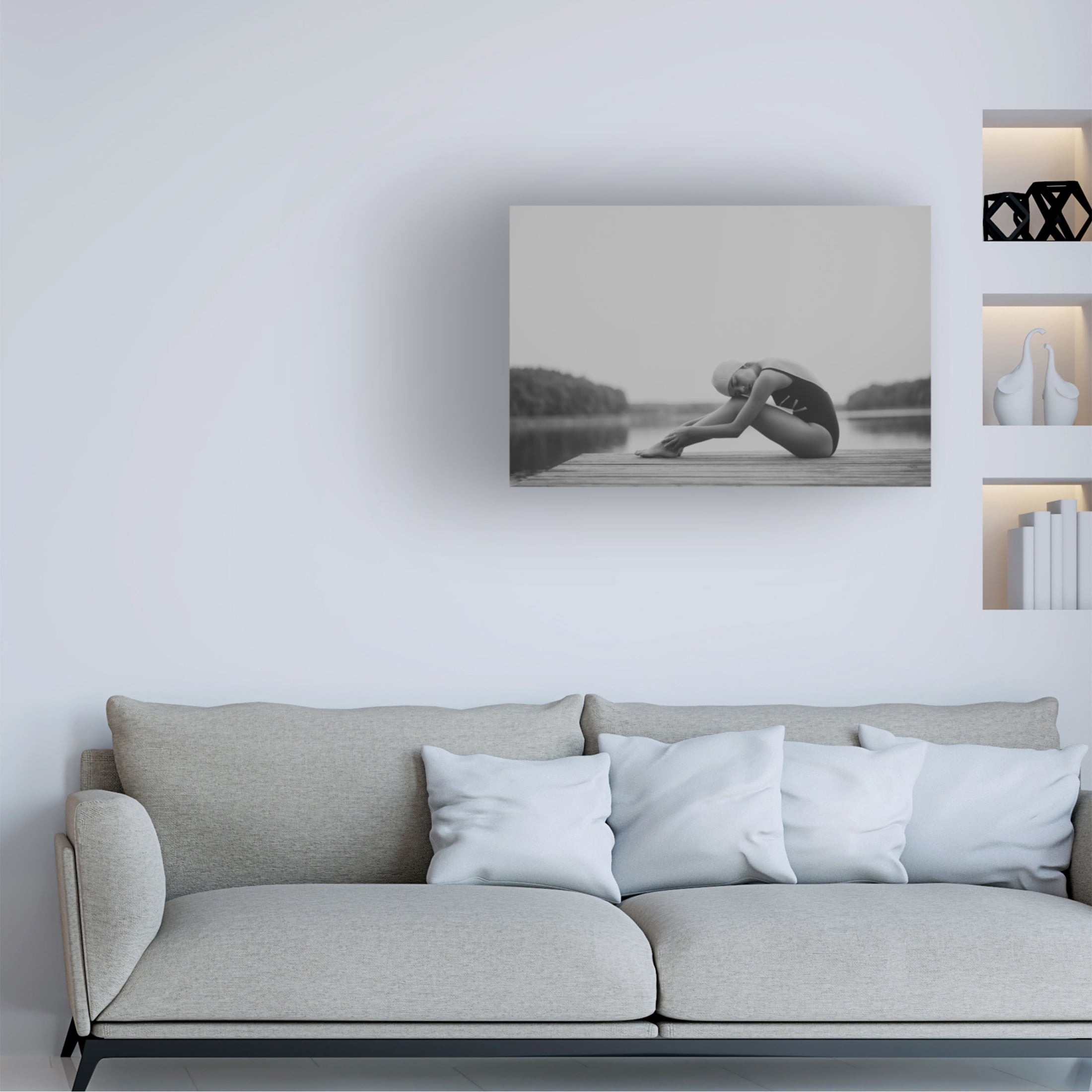 Canvas Wall Art - Ma?gorzata Masarz 'Lato' Wall Art for Living Room, Bedroom, or Office D?cor by Trademark Fine Art - 19 x 12 Inches