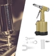 thumbnail image 3 of Hydraulic Pneumatic Rivet Gun with Aviation Aluminum Alloy Shell  3-Jaw Riveting Pneumatic Rivet Gun Riveting Tool KP-703, 3 of 7