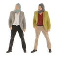 thumbnail image 1 of 2pcs 1:64 Mini Escenario Ferroviario De De Arena Para Personas De Plástico Para Rueda De Fuego perfke Figura pequeña en miniatura, 1 of 5