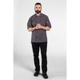 thumbnail image 1 of Uncommon Threads 0415P-6406 Unisex Nighthawk Chef Coat, Slate - 2XL, 1 of 1