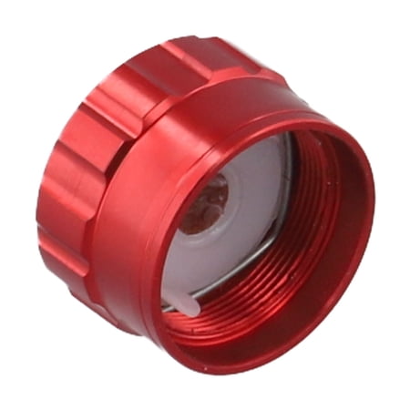 Aluminum Alloy Casting Reel Knob for ZEORSHIS Fine Adjustment Mechanical Brake with Sound CNC Machined Fishing Reel Part Accessory(red)