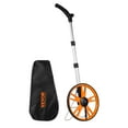 thumbnail image 1 of VEVOR Measuring Wheel in Feet and Inches,12.5 in Wheel Diameter, 40.94-27.95 in Telescoping Measure Wheel, Measurement 0-9,999Ft with Back Bag, Suitable for Lawn/Hard/Soft/Wood Road Measuring, 1 of 9