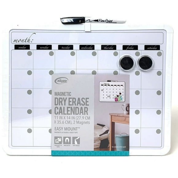 Dry Erase Calendars