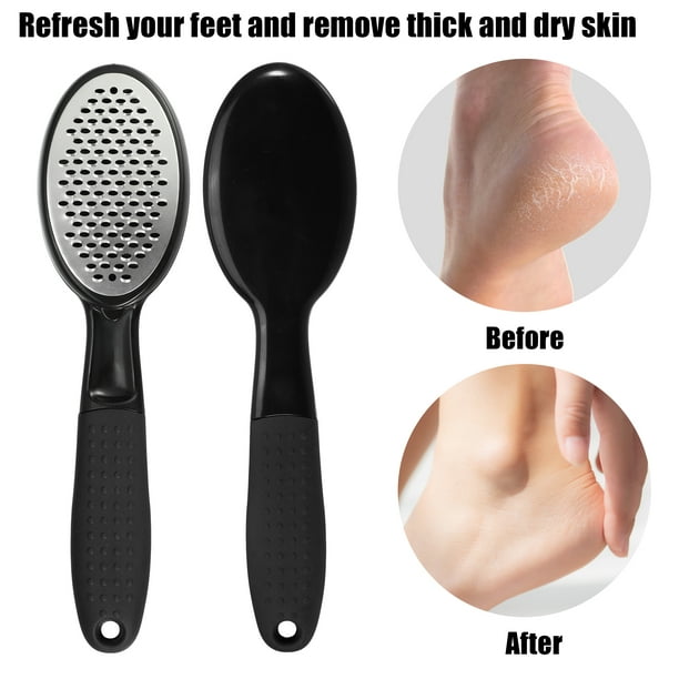 Unique Bargains Abs Stainless Steel 304 Tpr Removes Dead Skin Foot