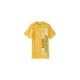thumbnail image 1 of Aeropostale Boys Vertical Puff Graphic T-Shirt, Amarillo, 4, 1 of 1