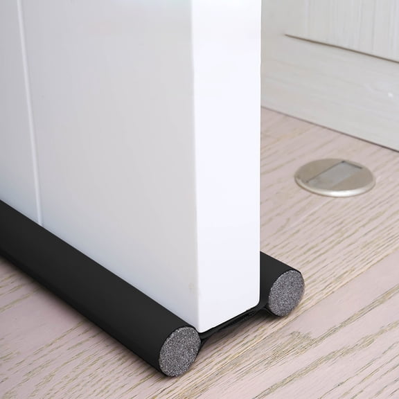 Cevemin 1 Piece Under Door Draft Guard Stopper - Flexible Door Bottom Sealing Strip Windproof Rain Insulator Weather Strip for Interior Doors Home Use
