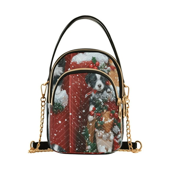 Cross Body Fashion Shoulder Waist Purse Bags Joyful Holiday Gathering Pocket Handbags