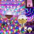 thumbnail image 5 of Giunmcul 50% Off Clear Colorful Rotating, Led Colorful Rotating Bulb, Party Lights Bulb with Sockets, LED RGB Party Lamp Bulb, 5 of 5