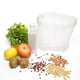 thumbnail image 5 of 2 bolsas de filtro para leche de soja, reutilizables, premium, para leche de frutos secos, extra grandes, para colador de yogur y gasa (blancas, 30 x 30 cm), 5 of 7