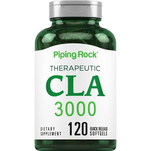 CLA Supplements | 3000mg | 120 Softgels for Men and Women | by Piping Rock