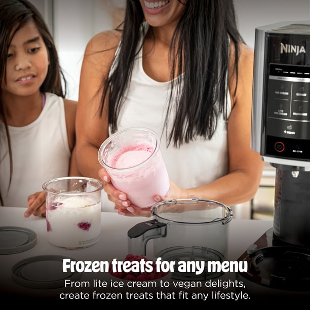 Ninja CREAMi Ice Cream Maker, 5 Programs, 2 Pints with Lids, NC300