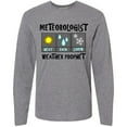 thumbnail image 3 of Inktastic Meteorologist Weather Prophet Long Sleeve T-Shirt, 3 of 5