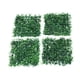 thumbnail image 5 of 4x paneles de pared de césped Artificial, 10 pulgadas x 10 pulgadas, arte decorativo de pared realista, telón de fondo de césped Artificial para pared, 5 of 8
