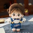 thumbnail image 3 of Muñeca Idol Kawaii de 20cm, muñeco de estrella de peluche de Anime, juguetes de figuras personalizadas, cuerpo gordo, algodón, regalo para fanáticos, 3 of 5