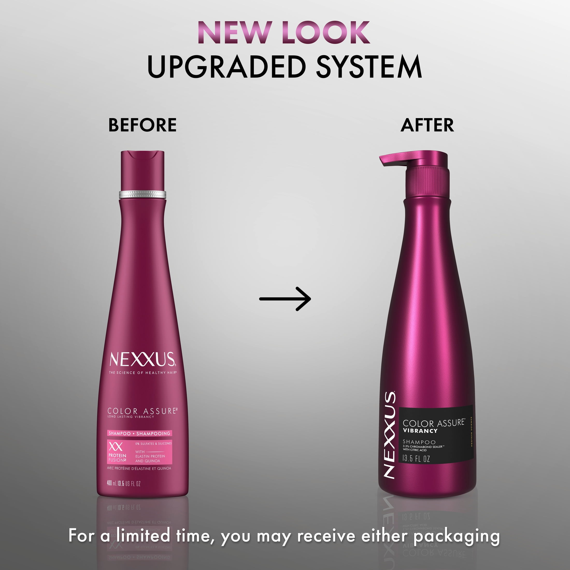 Nexxus Color Assure Sulfate-Free Shampoo with ProteinFusion, 13.5