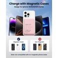thumbnail image 6 of morfec Magnetic Portable Charger, Ultra Slim 12000mAh Magsafe Power Bank, PD 20W Fast Charging Wireless Battery Pack Compatible with iPhone 17/16/15/14/13 Series, Pink, 6 of 7