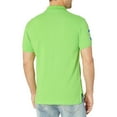 thumbnail image 2 of U.S. Polo Assn. Mens Slim Fit Short Sleeve Polo Shirt with Applique, Green Flash, Medium, 2 of 2