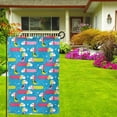 thumbnail image 3 of Wukai Color Dachshund Dog Print Garden Flag 12.5x18 Inch Double Sided Sun-resistant Rain-resistant, Wrinkle-resistant Colorfast(Only Flag), 3 of 7
