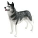 thumbnail image 1 of Figura de perro realista, estatua de perro Husky, decorativa, figuras de animales, juguetes de animales pequeños para niñas y niños, 1 of 9