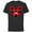 Black, variant on Disney Mickey Mouse SON Holiday Family - Short Sleeve Cotton T-Shirt for Adults - Customized-Black