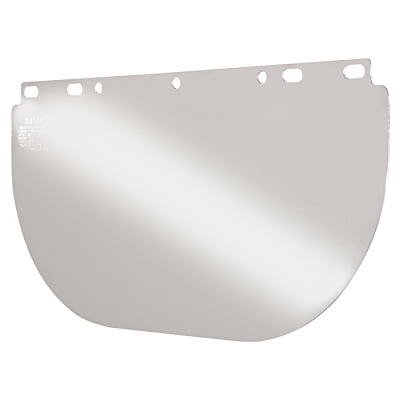 

Visor Clear Unbound 8 In X 16-1/2 In For Fibre-Metal Head Gear/Cap Adaptors | Bundle of 5 Each