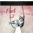 thumbnail image 4 of Every Fart is Love Note Manx Guilty Face Happy Valentine's All Over Print Boxer Briefs Underwear for Men Dad Cat Lover Kitten Owner Gifts - 01016, 4 of 6