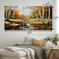 thumbnail image 4 of Designart "Sunlit Grove Birch Woods III" Tree Birch Wall Art Prints Set, 4 of 5