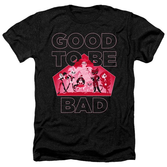 Dc Superhero Girls/Good To Be Bad Adult Heather Black