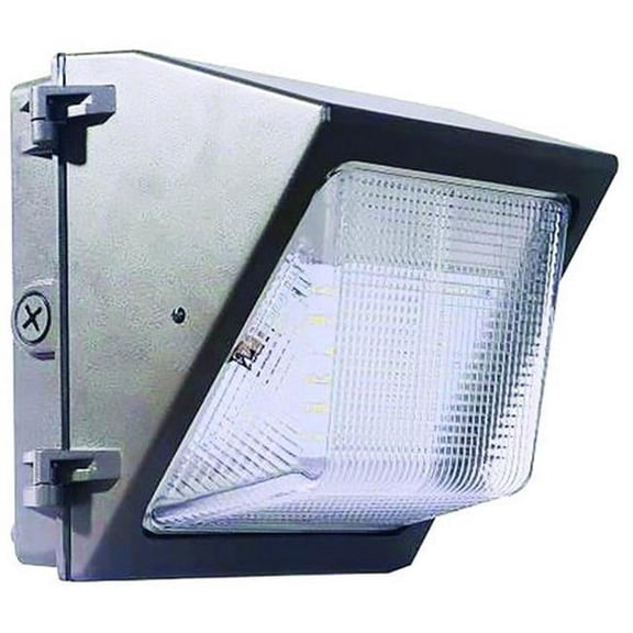 Morris Products 71638C 60W 120-277V 5000K LED Small Classic Wallpacks, Bronze