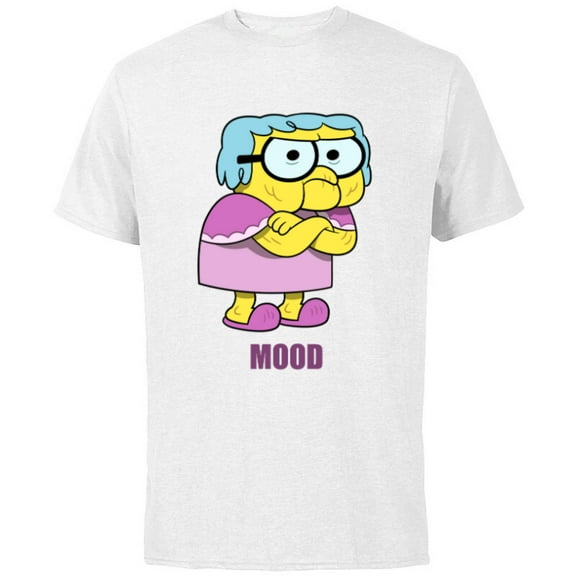Disney Big City Greens Gramma Alice Mood - Short Sleeve Cotton T-Shirt for Adults -Customized-White