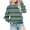 Green, variant on EQWLJWE Girls Striped Color Block Sweatshirts Kids Tie Dye Crewneck Long Sleeve Pullover Tops Gray for 7-8 Years
